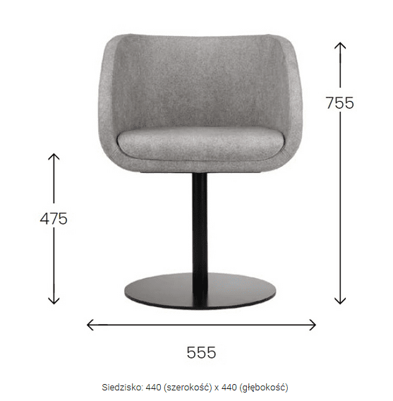 Jula PB krzesło kubełkowe