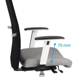 Mike regulacja podłokietniki Mike W ergonomiczny fotel