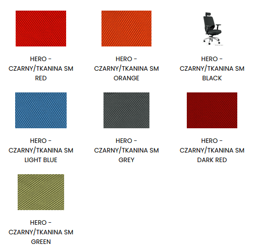 Fotel ergonomiczny HERO Unique