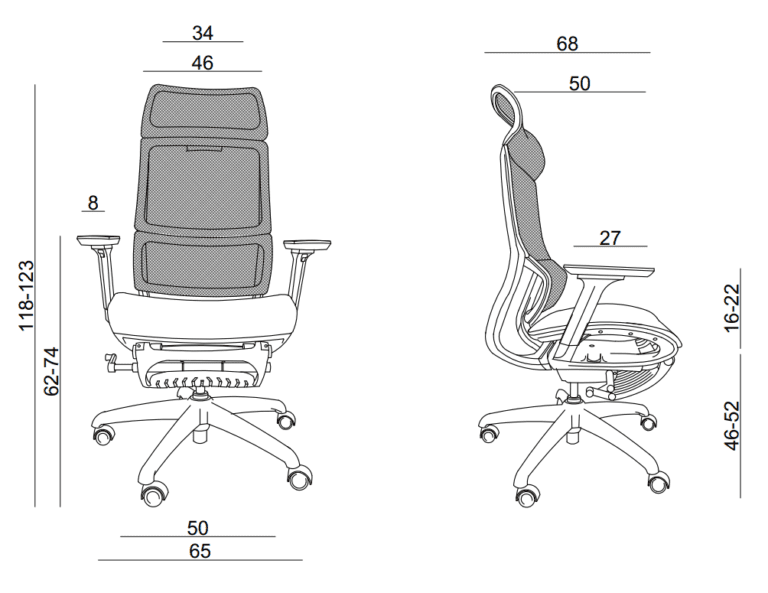 Space 1 fotel ergonomiczny Unique
