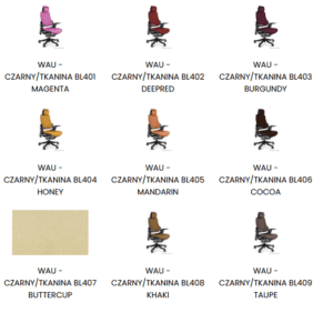 Wau ergonomiczny fotel gabinetowy Unique 