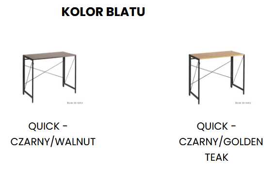 Biurko składane QUICK