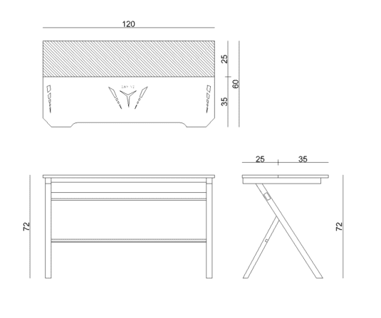 Biurko gamingowe DYNAMIQ